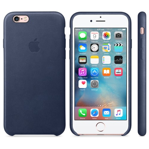 APPLE COVER IN PELLE iPhone 6/6S BLU NOTTE APPLE COVER IN PELLE iPhone 6/6S BLU NOTTE